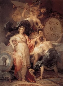  dr - Allégorie de la ville de Madrid Francisco de Goya
